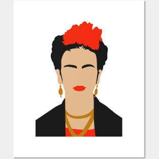 Vector Simple Frida Kahlo Posters and Art